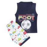 Boys Half Sleeves Sando Suit - Navy Blue, Kids, Boys Sets And Suits, Chase Value, Chase Value