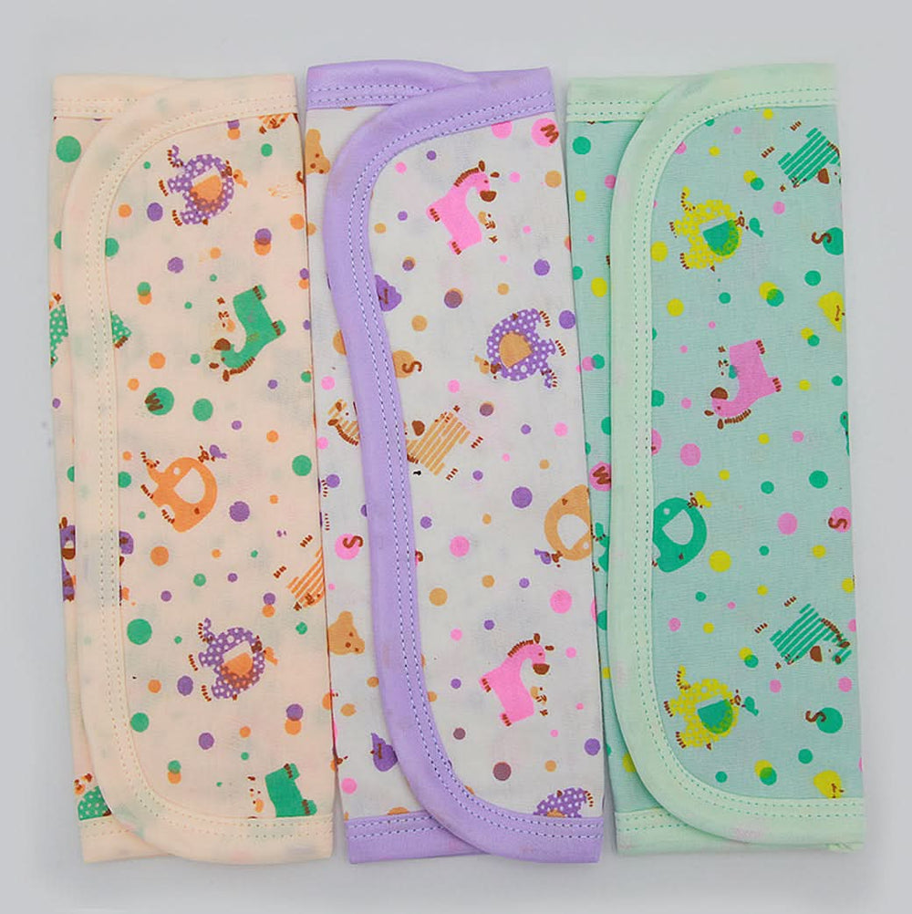Newborn Face Towel 3 Pcs - Multi, Kids, Towels, Chase Value, Chase Value