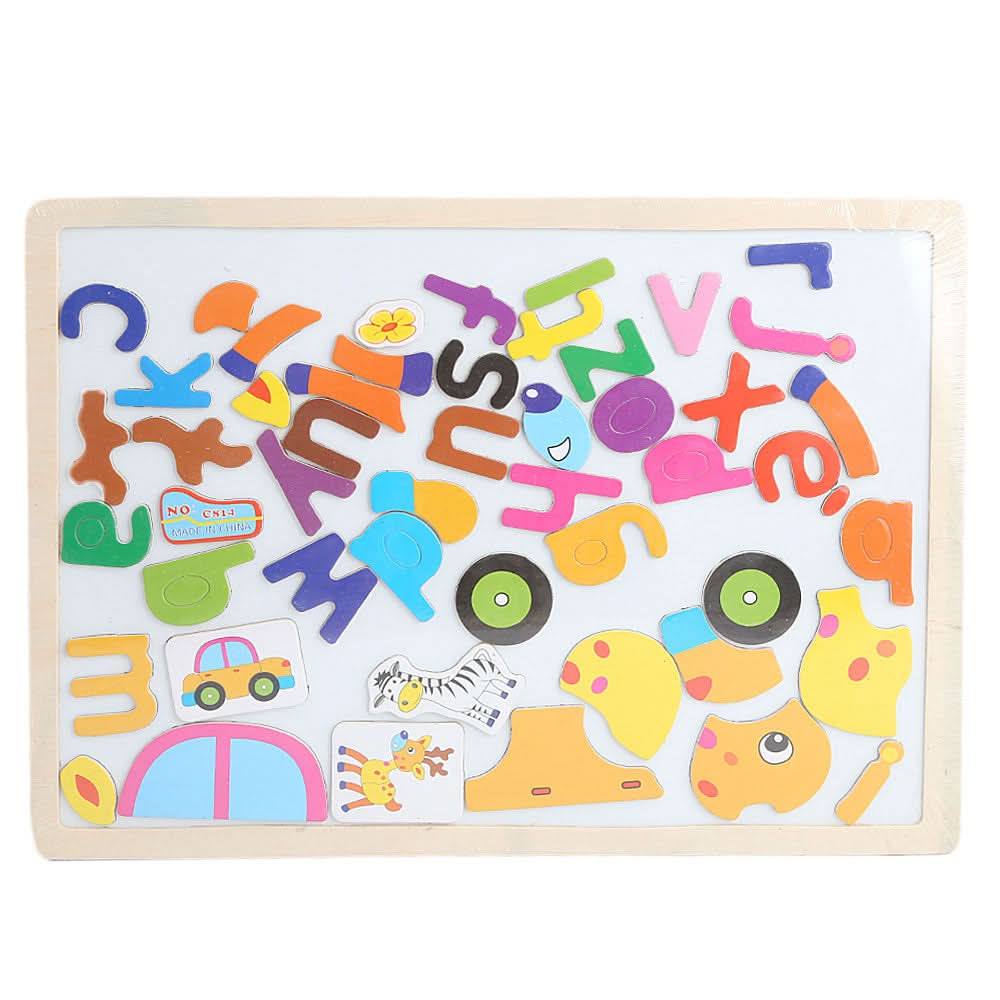 Wooden Alphabet Toy - Multi - test-store-for-chase-value