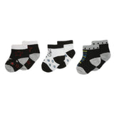 Kids 3 Pieces Dark Socks - Multi, Kids, Girls Socks, Chase Value, Chase Value