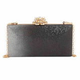 Women's Bridal Clutch XS-400 (SH76) - Black, Women, Clutches, Chase Value, Chase Value
