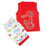 Boys Half Sleeves Sando Suit - Red, Kids, Boys Sando, Chase Value, Chase Value