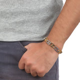 Men's Bracelet - Golden & Silver, Men, Jewellery, Chase Value, Chase Value