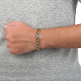 Men's Bracelet - Golden & Silver, Men, Jewellery, Chase Value, Chase Value