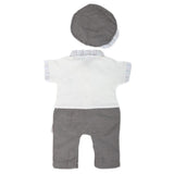 Newborn Boys Turkish Romper - Grey, Kids, NB Boys Rompers, Chase Value, Chase Value