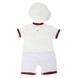 Newborn Boys Turkish Romper - Maroon, Kids, NB Boys Rompers, Chase Value, Chase Value