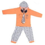 Boys Pajama Suit - Orange, Kids, Boys Sets And Suits, Chase Value, Chase Value