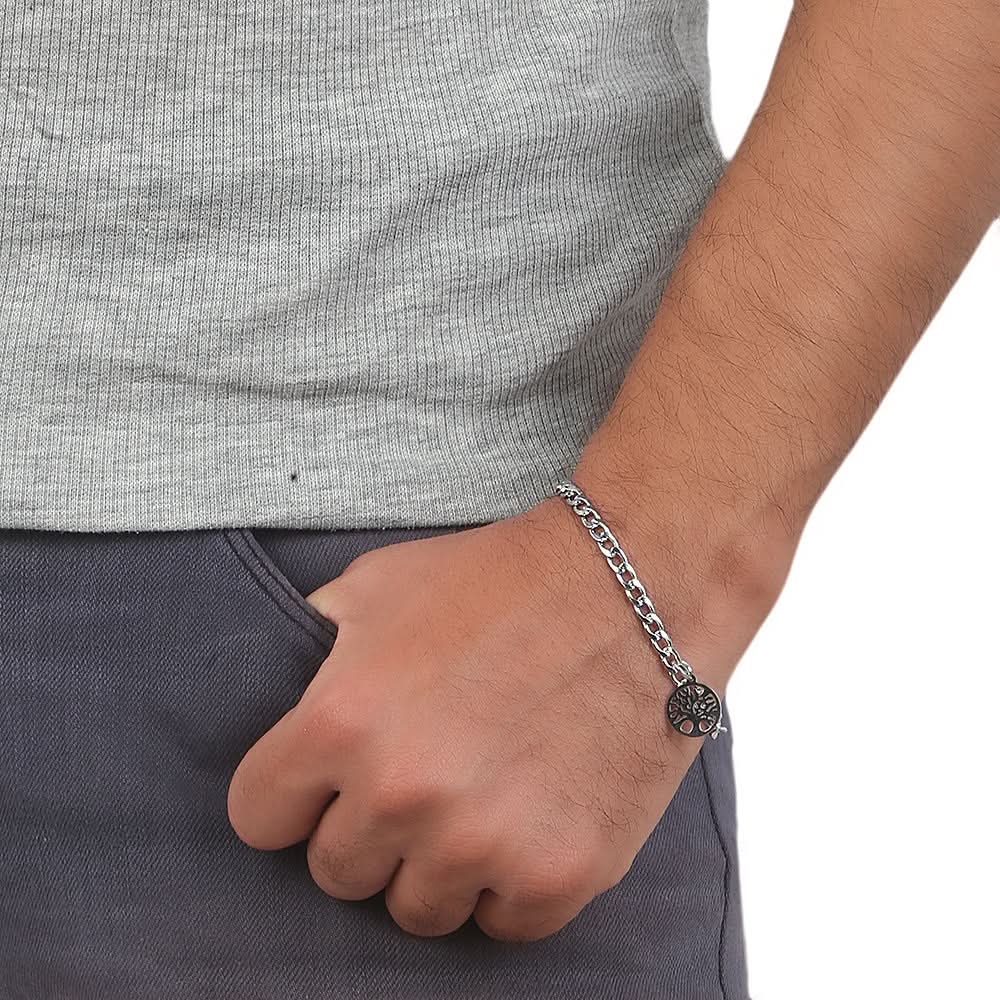 Men's Bracelet - Silver, Men, Jewellery, Chase Value, Chase Value
