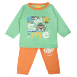 Newborn Boys Full Sleeves Suit - Green, Newborn Boys Sets & Suits, Chase Value, Chase Value