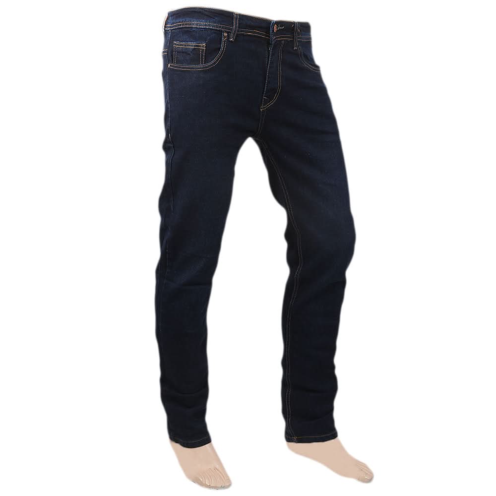 Men's Basic Denim Pant - Blue, Men, Casual Pants And Jeans, Chase Value, Chase Value