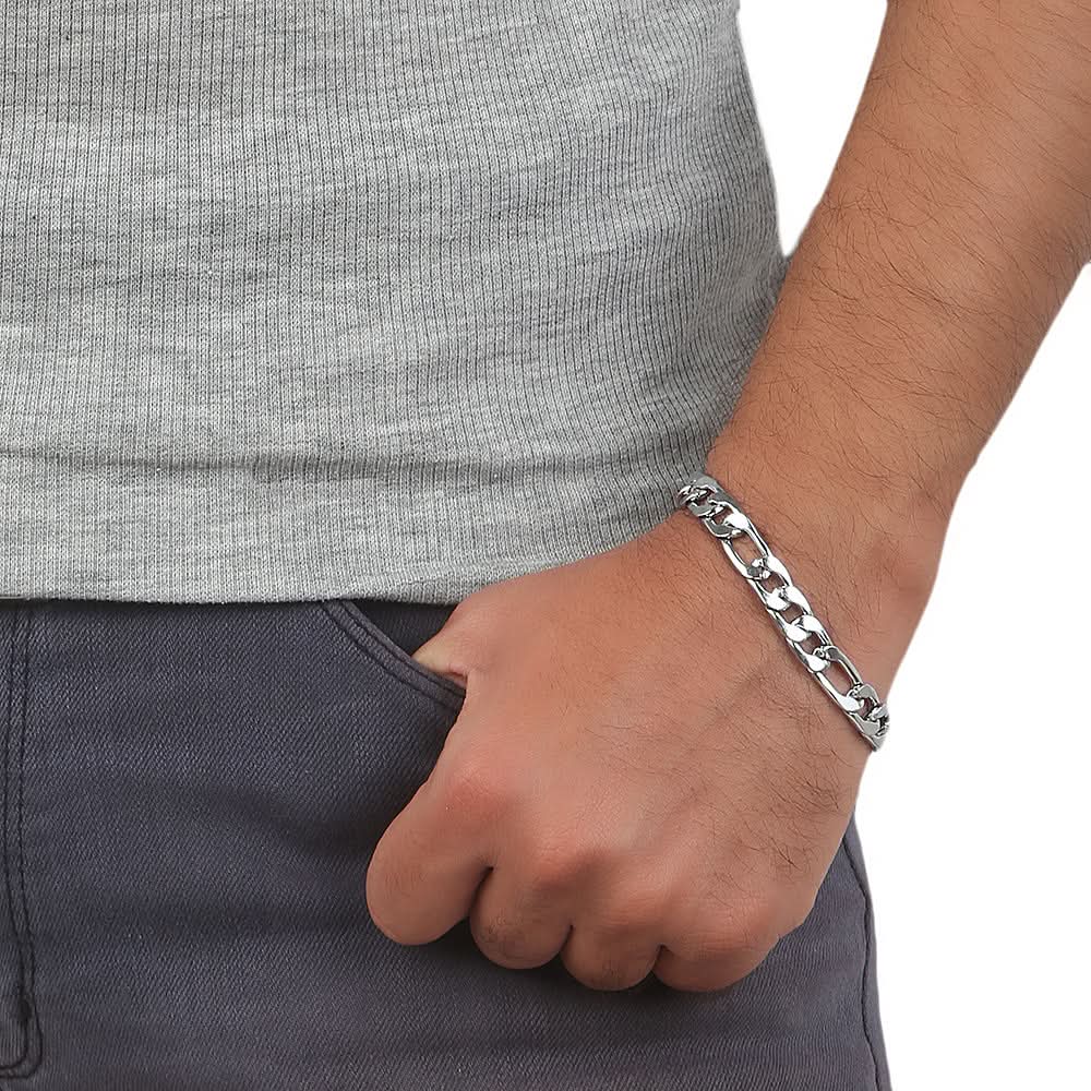 Men's Bracelet - Silver, Men, Jewellery, Chase Value, Chase Value