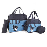 NewBorn Baby Bag 3 Pcs - Navy Blue, Kids, Maternity Bag (Diaper Bag), Chase Value, Chase Value