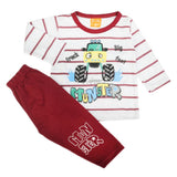 Newborn Boys Full Sleeves Suit - Maroon, Newborn Boys Sets & Suits, Chase Value, Chase Value