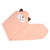 Newborn Hooded Wrapping Sheet - Peach, Kids, Wrapping Sheets, Chase Value, Chase Value