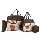 NewBorn Baby Bag 3 Pcs - Coffee, Kids, Maternity Bag (Diaper Bag), Chase Value, Chase Value