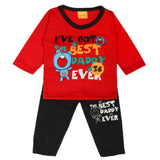 Newborn Boys Full Sleeves Suit - Red, Newborn Boys Sets & Suits, Chase Value, Chase Value