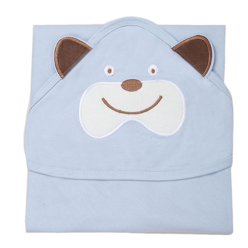 Newborn Hooded Wrapping Sheet - Blue, Kids, Wrapping Sheets, Chase Value, Chase Value