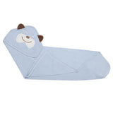 Newborn Hooded Wrapping Sheet - Blue, Kids, Wrapping Sheets, Chase Value, Chase Value