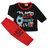 Newborn Boys Full Sleeves Suit - Black, Newborn Boys Sets & Suits, Chase Value, Chase Value
