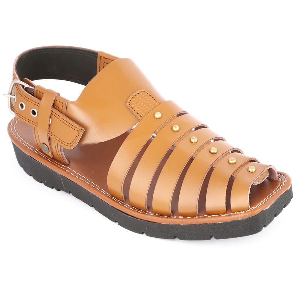 Men's Kohati Sandal (LP2) - Mustard, Men, Sandals, Chase Value, Chase Value