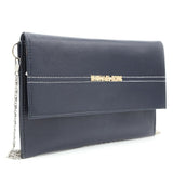 Women's Clutch Kam-2057 - Navy Blue, Women, Clutches, Chase Value, Chase Value