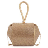 Women's Bridal Clutch HD-11 (SH88) - Golden, Women, Clutches, Chase Value, Chase Value