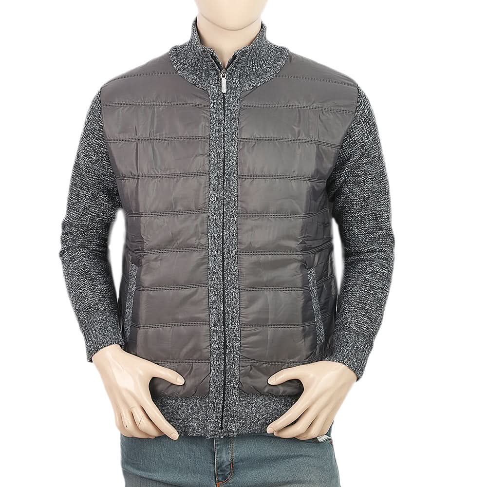 Men's Full Sleeves Parachute Jacket - Grey, Men, Jackets and Hoodies, Chase Value, Chase Value