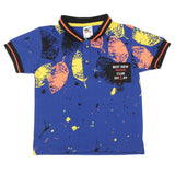 Boys Half Sleeves T-Shirt - Blue, Boys T-Shirts, Chase Value, Chase Value