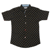 Boys Eminent Casual Half Sleeves Shirt - Black, Boys Shirts, Eminent, Chase Value