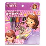 Princesita Sofia Crayons 8 Pcs Set - Purple, Kids, Colouring Tools, Chase Value, Chase Value