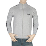 Men's Fleece Zipper Jacket - Grey, Men, Jackets and Hoodies, Chase Value, Chase Value
