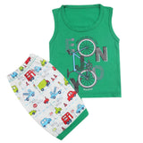 Boys Half Sleeves Sando Suit - Green, Kids, Boys Sando, Chase Value, Chase Value