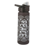 Water Bottle 650 ML - Black, Home & Lifestyle, Glassware & Drinkware, Chase Value, Chase Value