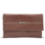 Women's Clutch Kam-2057 - Coffee, Women, Clutches, Chase Value, Chase Value