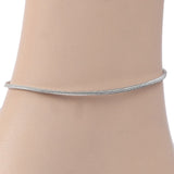 Women's Anklet - Silver, Women, Foot Jewellery, Chase Value, Chase Value