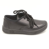 Boys Laces School Shoes 0027 - Black, Kids, Boys Formal Shoes, Chase Value, Chase Value