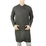 Men's Mashriq Fancy Kurta - Dark Green, Men, Kurtas, Chase Value, Chase Value
