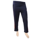 Men's Double Stripe Jersey Trouser - Navy Blue, Men, Lowers And Sweatpants, Chase Value, Chase Value