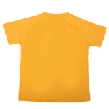 Boys Round Neck Half Sleeves T-Shirt - Yellow, Kids, Boys T-Shirts, Chase Value, Chase Value