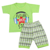 Boys Half Sleeves Short Suit - Green, Kids, Boys Sets And Suits, Chase Value, Chase Value