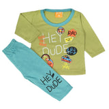 Newborn Boys Full Sleeves Suit - Light Green, Newborn Boys Sets & Suits, Chase Value, Chase Value