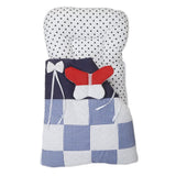 Newborn Embroidered Sleeping Bag 2 Pcs 6002 - Navy Blue, Kids, Sleeping Bags, Chase Value, Chase Value
