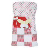 Newborn Embroidered Sleeping Bag 2 Pcs 6002 - Red, Kids, Sleeping Bags, Chase Value, Chase Value
