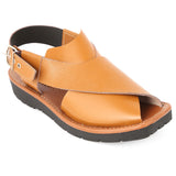 Men's Peshawari Sandal (PL1) - Mustard, Men, Sandals, Chase Value, Chase Value