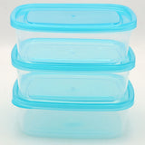 Multipurpose Storage Box 3 Pcs Small 600 ml - Sea Green, Home & Lifestyle, Storage Boxes, Chase Value, Chase Value