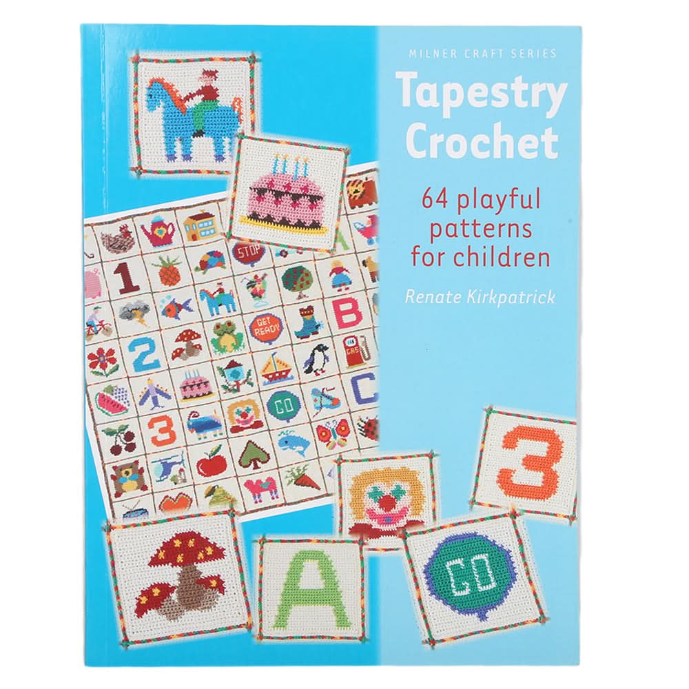 Activity Tapestre Crochet - Playful Pattern, Kids, Kids Colouring Books, 9 to 12 Years, Chase Value