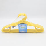 Premio Hangers 11" 6 Pcs Set - Yellow, Home & Lifestyle, Accessories, Chase Value, Chase Value