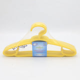 Premio Hangers 11" 6 Pcs Set - Yellow, Home & Lifestyle, Accessories, Chase Value, Chase Value