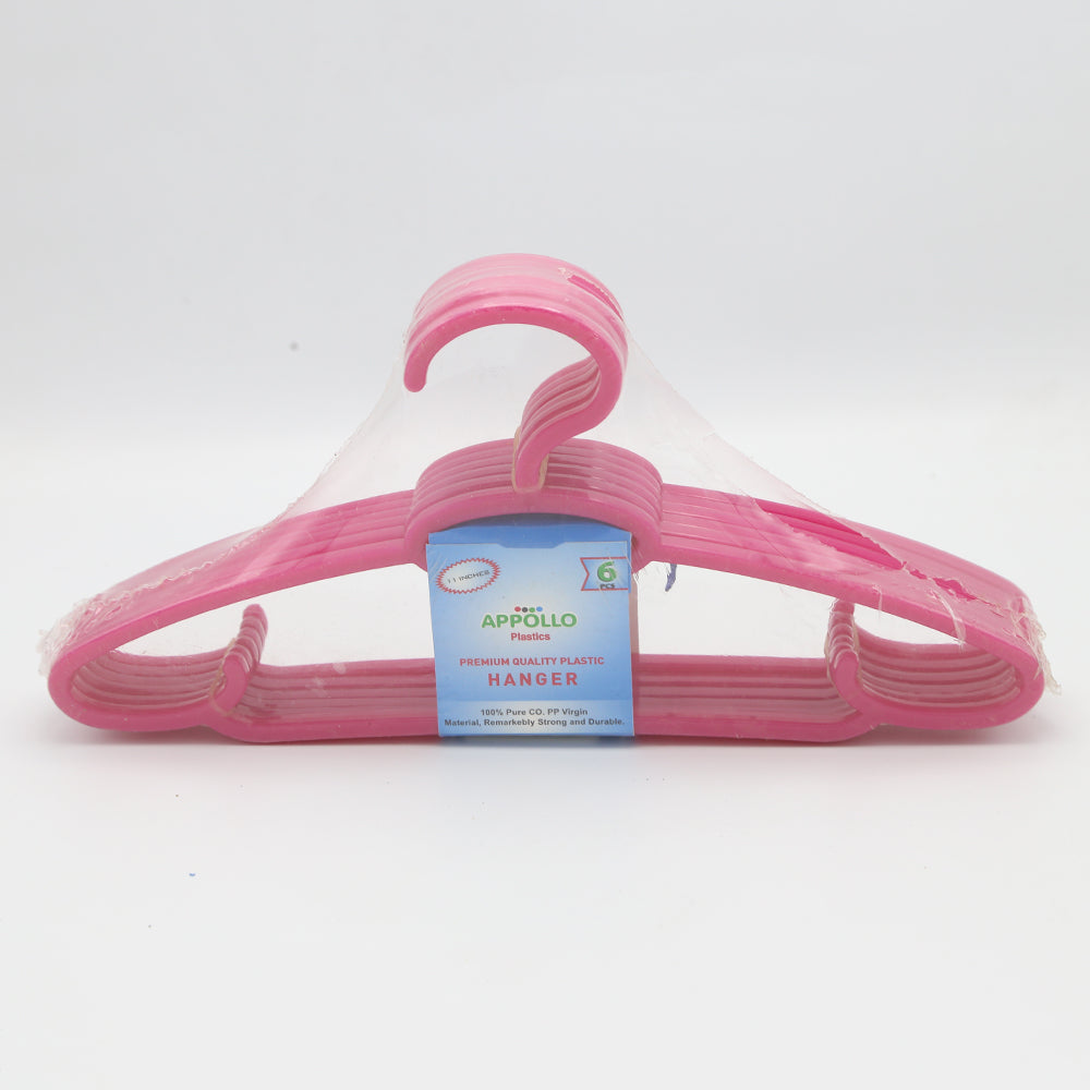 Premio Hangers 6 Pcs Set - Pink, Home & Lifestyle, Accessories, Chase Value, Chase Value