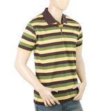 Men's Half Sleeves Yarn Dyed Polo T-Shirt - Multi, Men, T-Shirts And Polos, Chase Value, Chase Value
